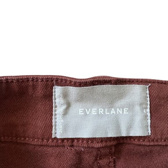 NEW Everlane The Utility Barrel Pants Rosewood Brown - Picture 4 of 10
